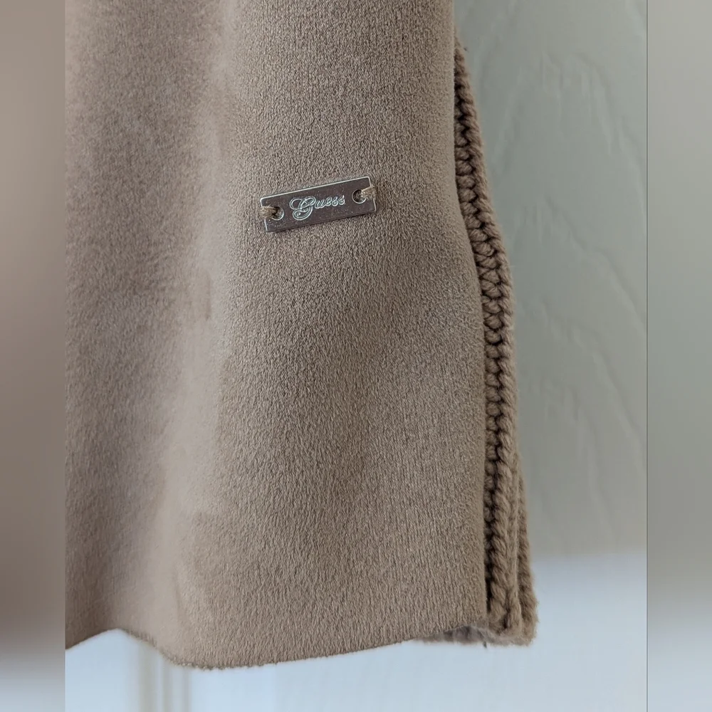 Elegant Brown Women's Sweater Vest - Picture 3 of 8